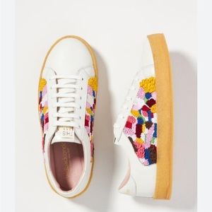 Laidback London patchwork sneaker size 38 (women’s 7)